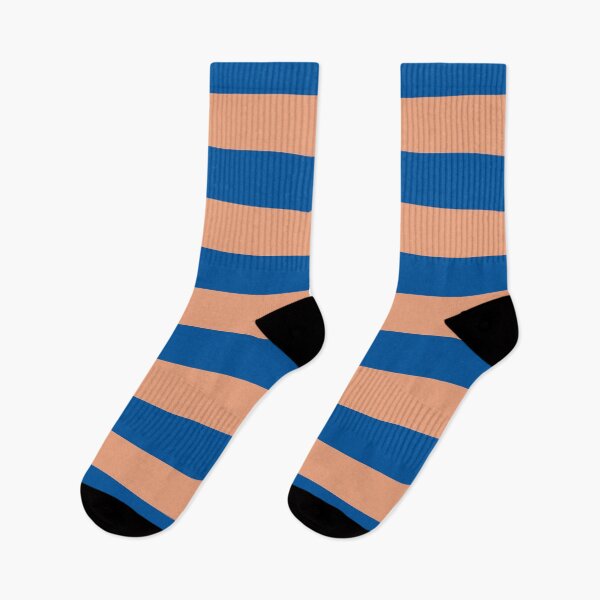 Item preview, Royal Blue and Peach Exotic Colour Patterns designed and sold by byskillbytalent.