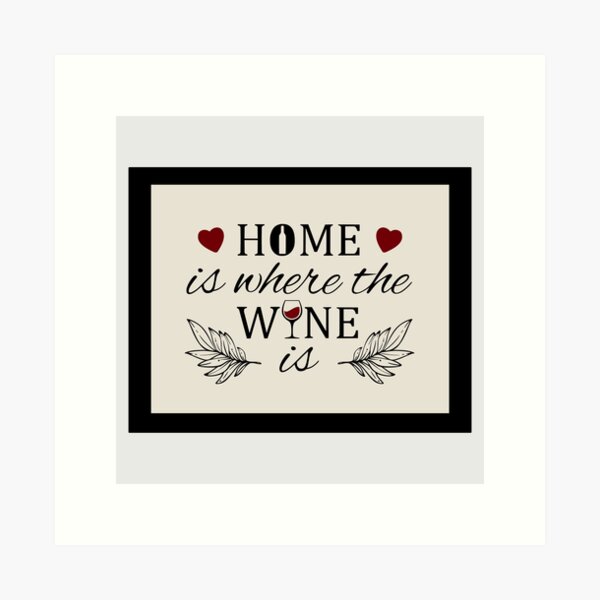 Home is Where the Wine Is - What We Do in the Shadows Art Print
