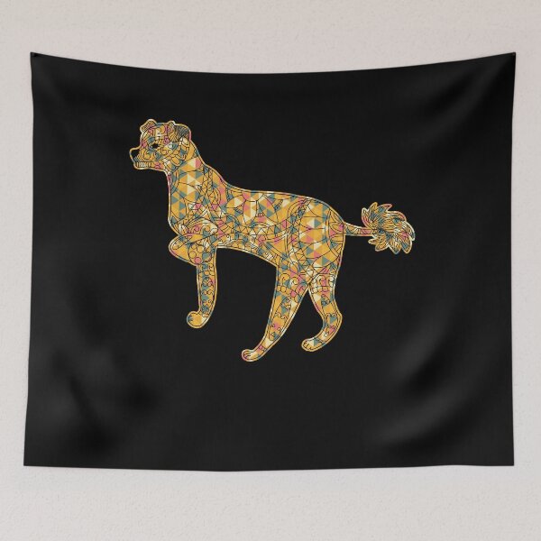 Item preview, Chinese Crested - Chinese Crested Geometric designed and sold by UnknownArtistt.