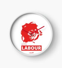 Arbeit Rose Uhr