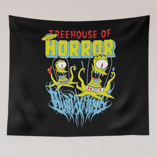 Item preview, Kang and Kodos treehouse of horror designed and sold by JUDIRODRIGUEZ.