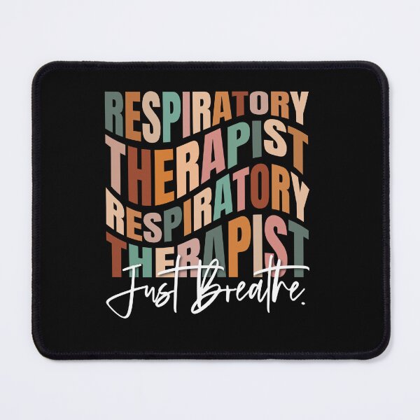 Item preview, Respiratory Therapist Just Breathe Lung Pulmonary Doctor designed and sold by GravitiTees.