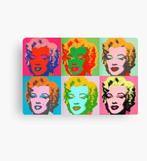 Andy Warhol Monroe Canvas Print