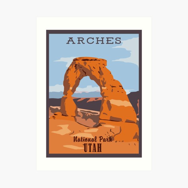 Arches National Park Art Print