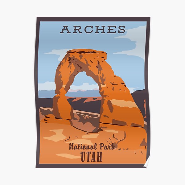 Arches National Park Poster