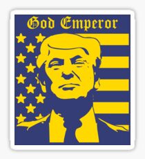 Trump - God Emperor Sticker