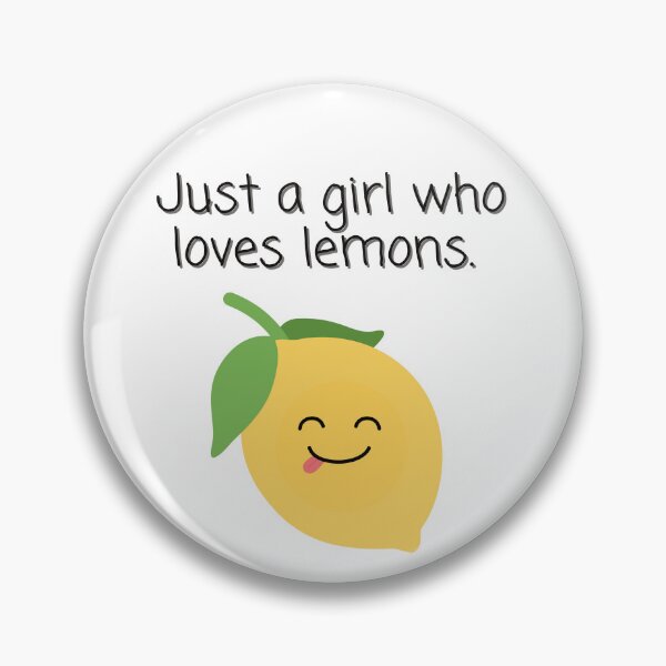 Item preview, Just a Girl who Loves Lemons designed and sold by FlippinTurtles.