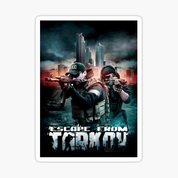 "Escape from tarkov" Sticker for Sale by Edmonds07 | Redbubble