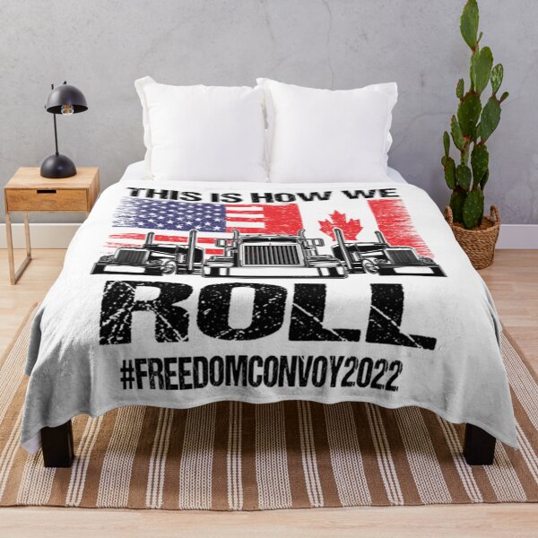 Item preview, Flag Vintage Convoy 2022 In Support of Truckers Mandate designed and sold by Reploglek.