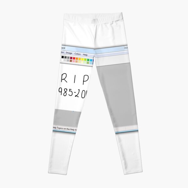 Microsoft Paint Leggings Redbubble - wip rip guests roblox