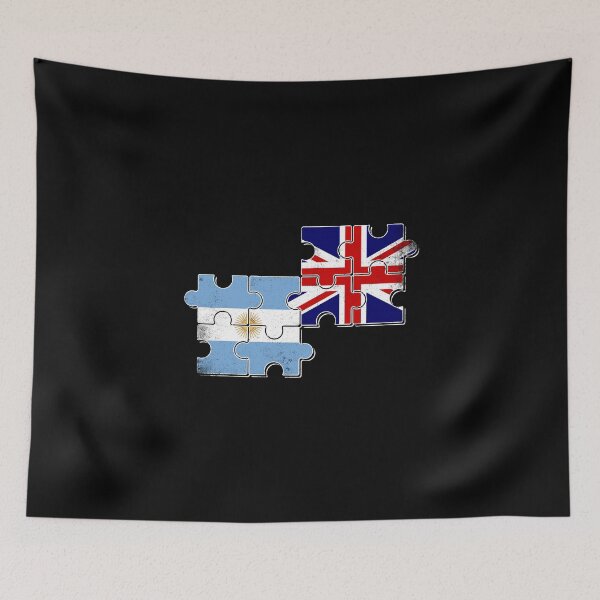 Artikelvorschau, Argentinien Großbritannien Flagge Argentinier Brite entworfen und verkauft von max-it-out.