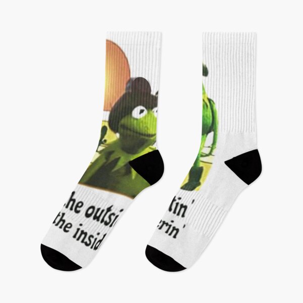 Artikelvorschau, Kermit Hootin und Hollerin auf der Außenseite ich bin hootin entworfen und verkauft von JUDIRODRIGUEZ.