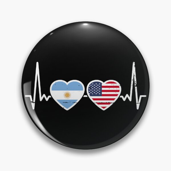 Item preview, Argentina USA flag Argentinian American designed and sold by max-it-out.