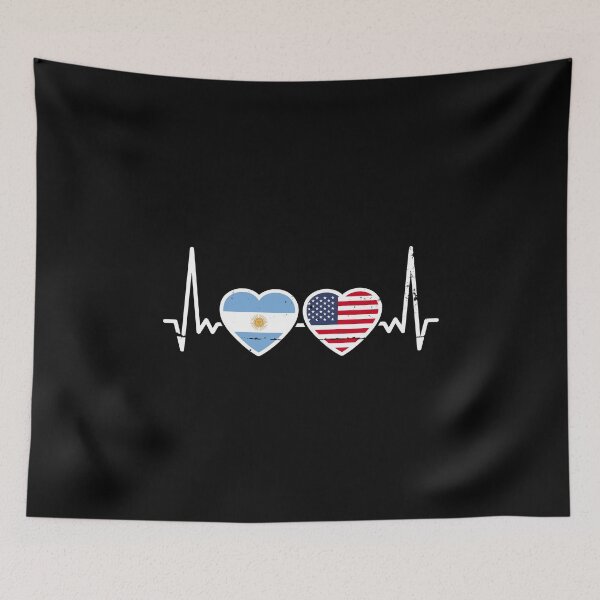 Artikelvorschau, Argentinien USA Flagge Argentinier Amerikaner entworfen und verkauft von max-it-out.