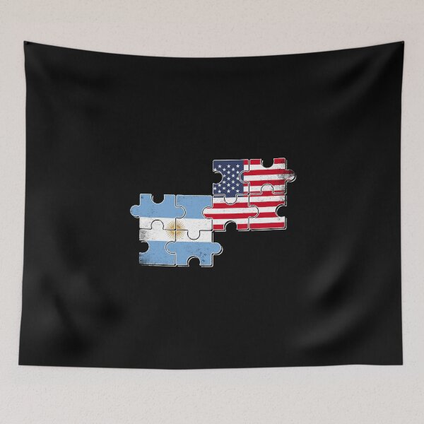 Artikelvorschau, Argentinien USA Flagge Argentinier Amerikaner entworfen und verkauft von max-it-out.