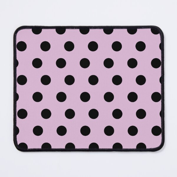 Item preview, Classic Polka Dot_ Black Chic Pink Medium Pink Pastel Pink designed and sold by mimihuang creations.