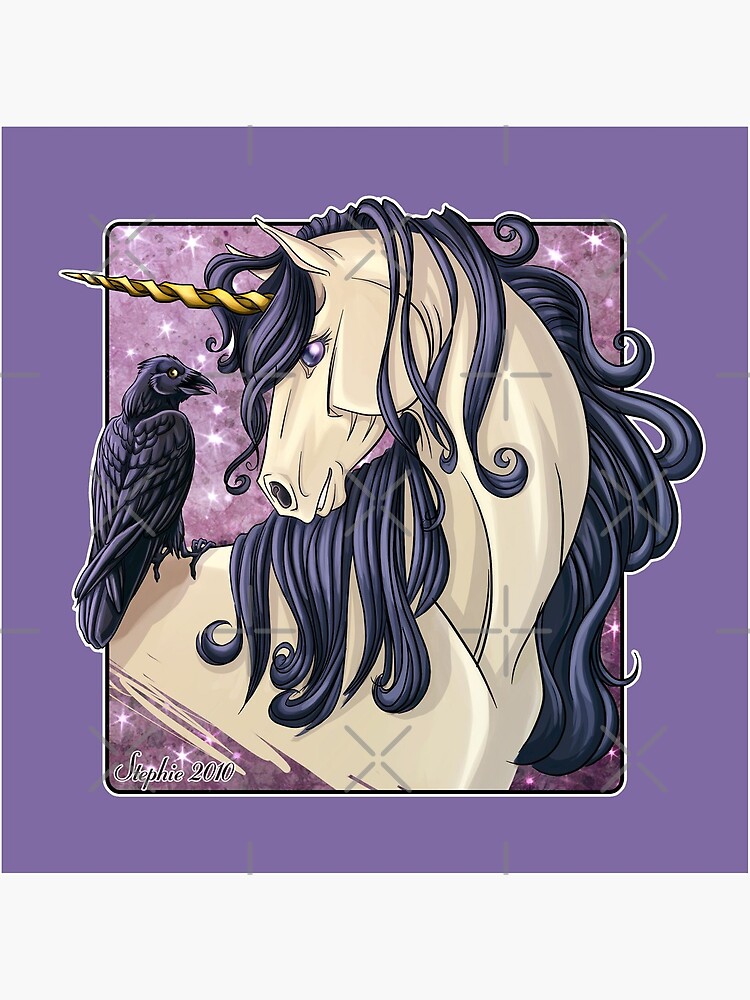 Gothic Unicorn by cybercat