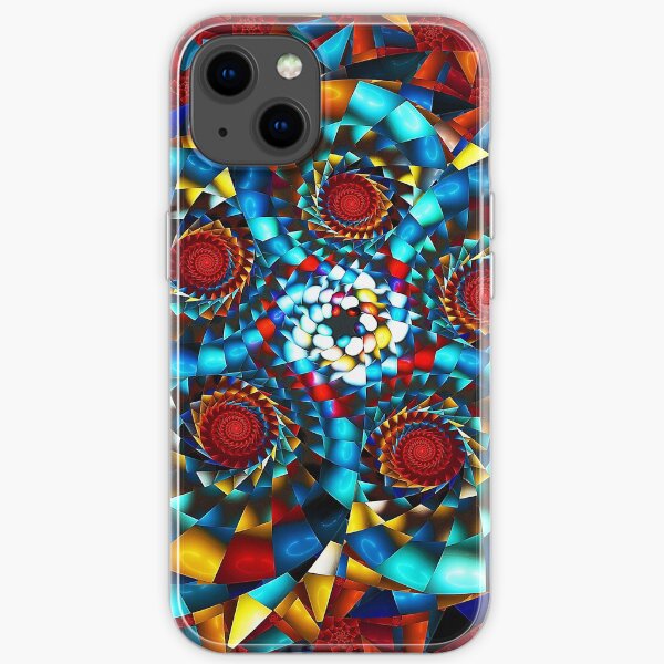 Escher Spiraling iPhone Soft Case