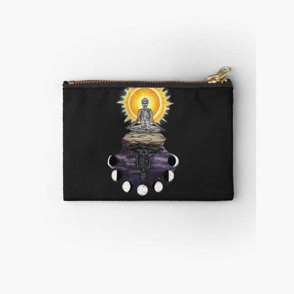 Artikelvorschau, Skelett Yoga Pose Meditation Goth-ic Cool Spirituell entworfen und verkauft von ElizabethxJime.