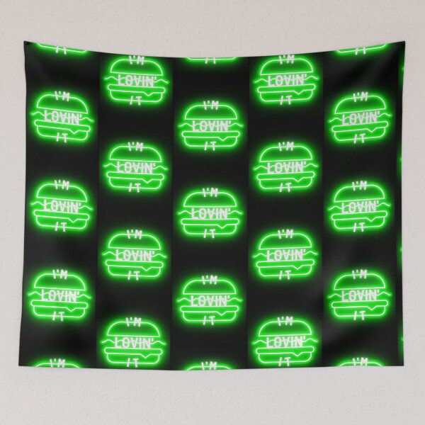 Item preview, I_m Lovin_ It, Green Light Burger T-Shirts designed and sold by DicksPrintze.