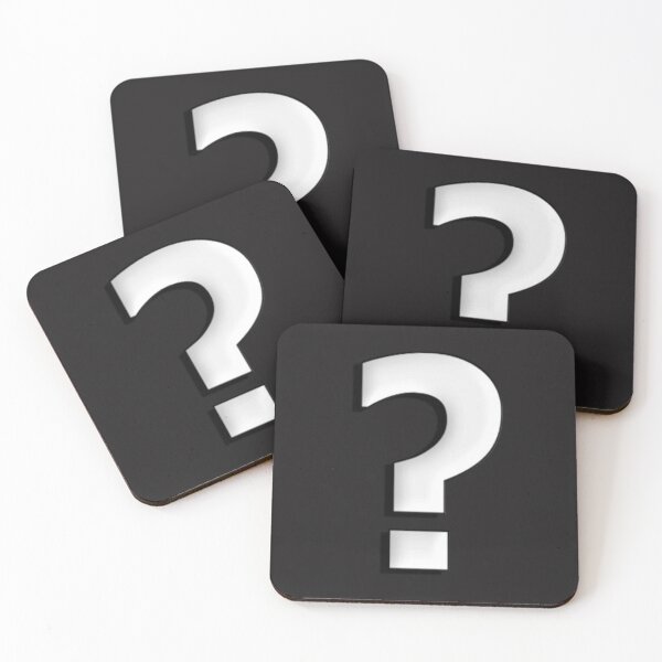 Item preview, Question mark,why,what,black,punctuation designed and sold by vbhore99.