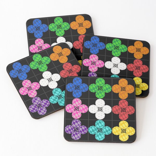 Item preview, Icosahedron Star (Colored) Wall Of Fame  designed and sold by createVisions.