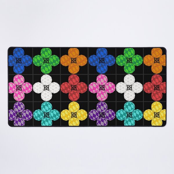 Item preview, Icosahedron Star (Colored) Wall Of Fame designed and sold by createVisions.