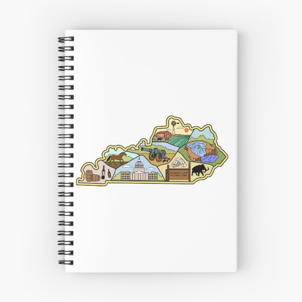 Item preview, Vintage Louisville Lexington Kentucky Graphics Map Souvenir designed and sold by merchzy.