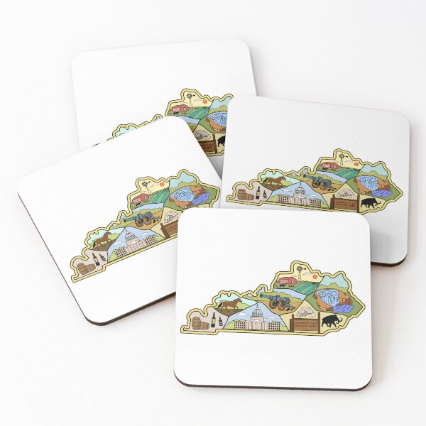 Item preview, Vintage Louisville Lexington Kentucky Graphics Map Souvenir designed and sold by merchzy.