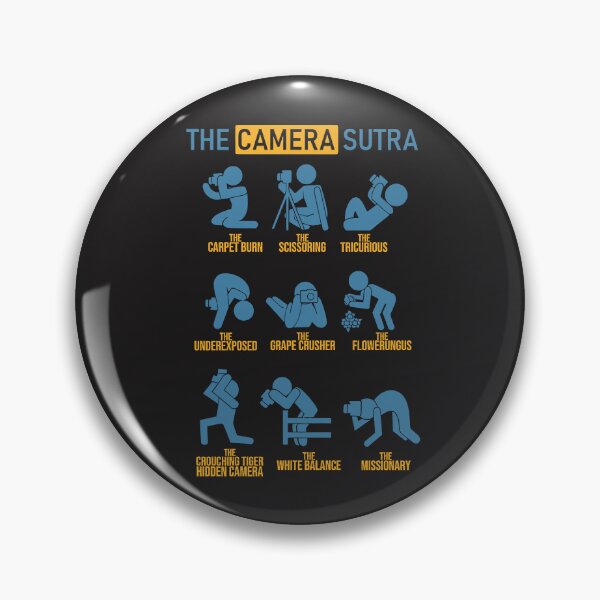 Item preview, The Camera Sutra Funny Photographer Poses Tee designed and sold by ElizabethxJime.