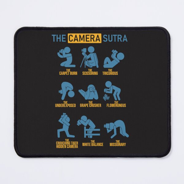 Item preview, The Camera Sutra Funny Photographer Poses Tee designed and sold by ElizabethxJime.