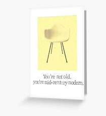 Midcentury Modern Greeting Card