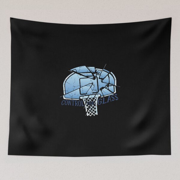 Item preview, Controla el baloncesto de cristal Pegatina designed and sold by avickieww80.