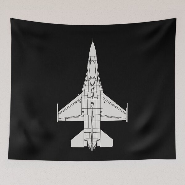 Item preview, General Dynamics F-16 Fighting Falcon Model Design designed and sold by avionbubble.