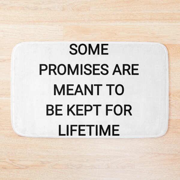 Item preview, Some promises are meant to be kept for lifetime designed and sold by Itaxi.