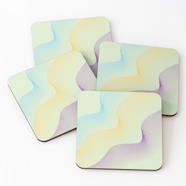 Item preview, rainbow,the countless lines,green,Exquisite curved shape designed and sold by zzzozzo.