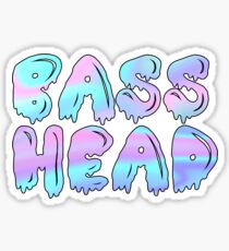 bass head Sticker