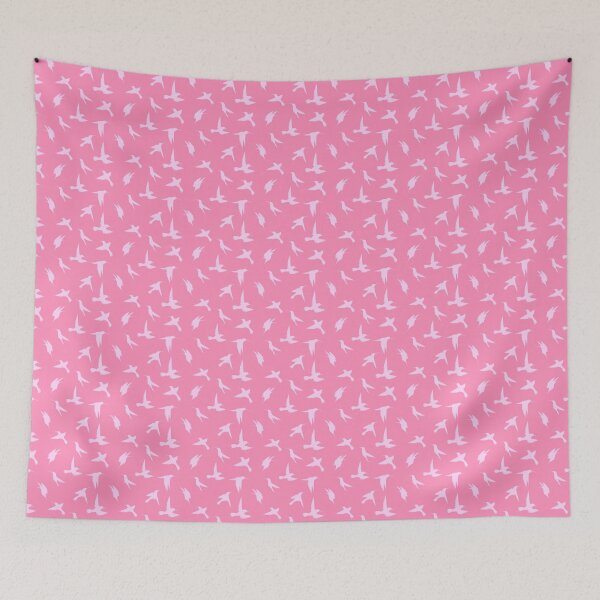 Item preview, Pink flock designed and sold by SoulSavvy Prints.