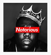 NOTORIOUS BIG T-SHIRT Photographic Print
