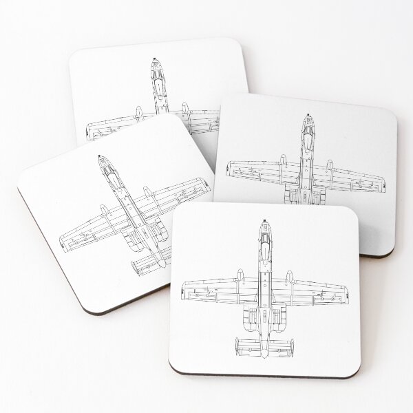 Item preview, Fairchild Republic A-10 Thunderbolt II Model Design designed and sold by avionbubble.