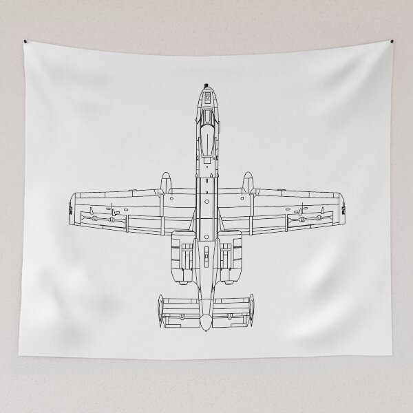 Item preview, Fairchild Republic A-10 Thunderbolt II Model Design designed and sold by avionbubble.