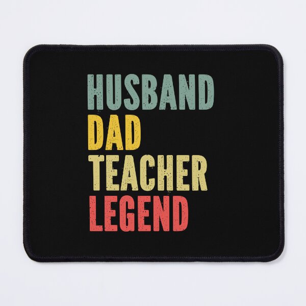 Item preview, Husband Dad Teacher Legend Teachers Retro Back To School designed and sold by GravitiTees.