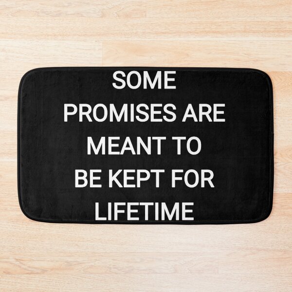Item preview, Some promises are meant to be kept for lifetime designed and sold by Itaxi.