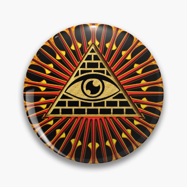 Item preview, All Seeing Eye, Providence, Triangle, Pyramid, Fire, Flames designed and sold by nitty-gritty.