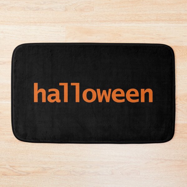 Item preview, Halloween Minimal Typography Orange Text designed and sold by ellenhenry.