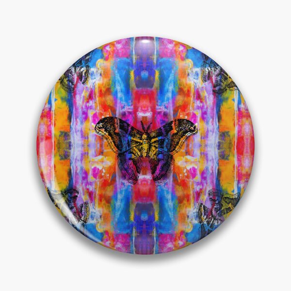 Item preview, Dreamy Butterfly Abstraction, Abstraction, bold colorful abstract playful design inspired by nature designed and sold by Adri Barnard.
