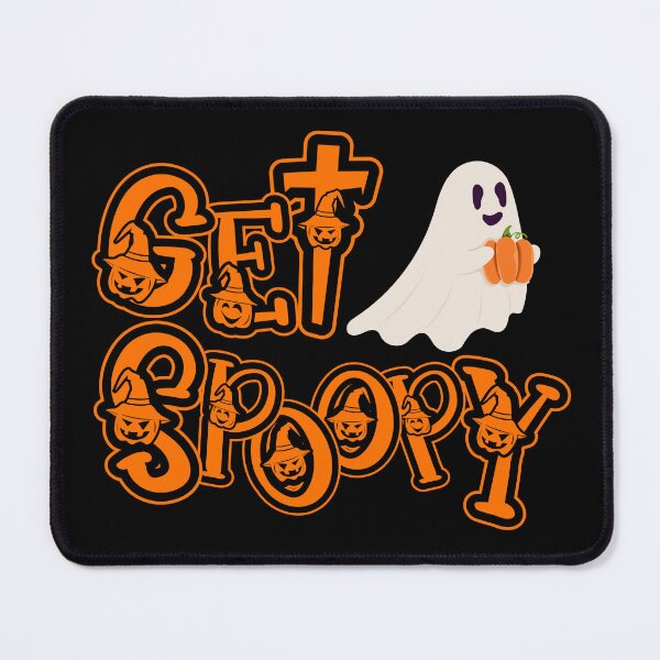 Item preview, Get Spoopy Halloween Cute Ghost Black designed and sold by Smagnaferous.