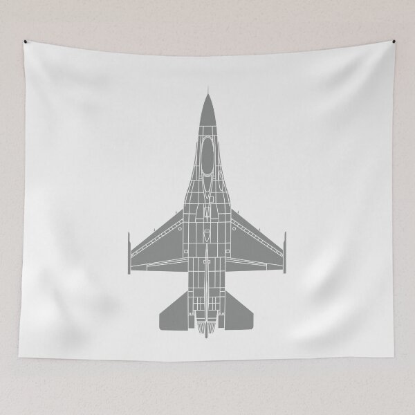 Item preview, General Dynamics F-16 Fighting Falcon Model Design designed and sold by avionbubble.