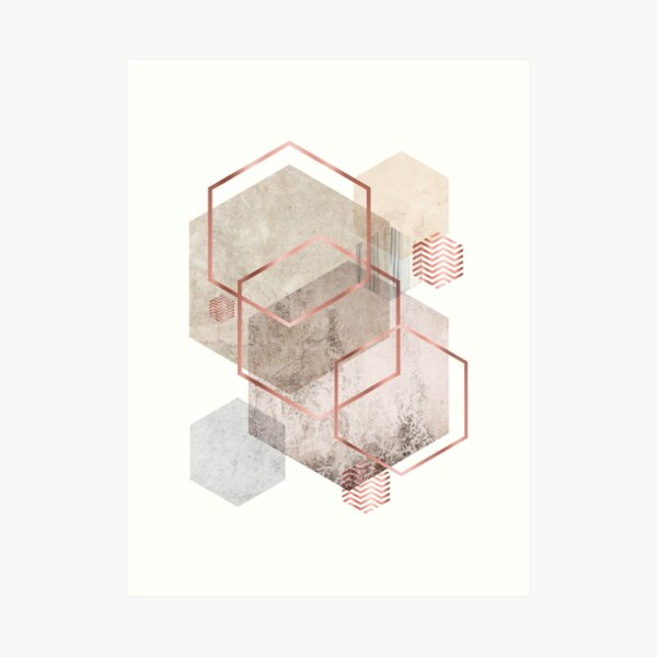 Geometric Abstract Art Print