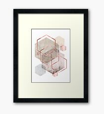 Geometric Abstract Framed Print